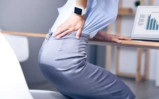 Как встану болит спина