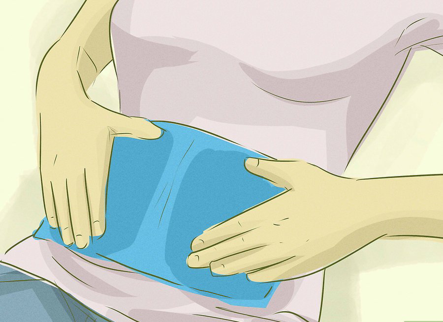 Используйте компресс для устранения боли